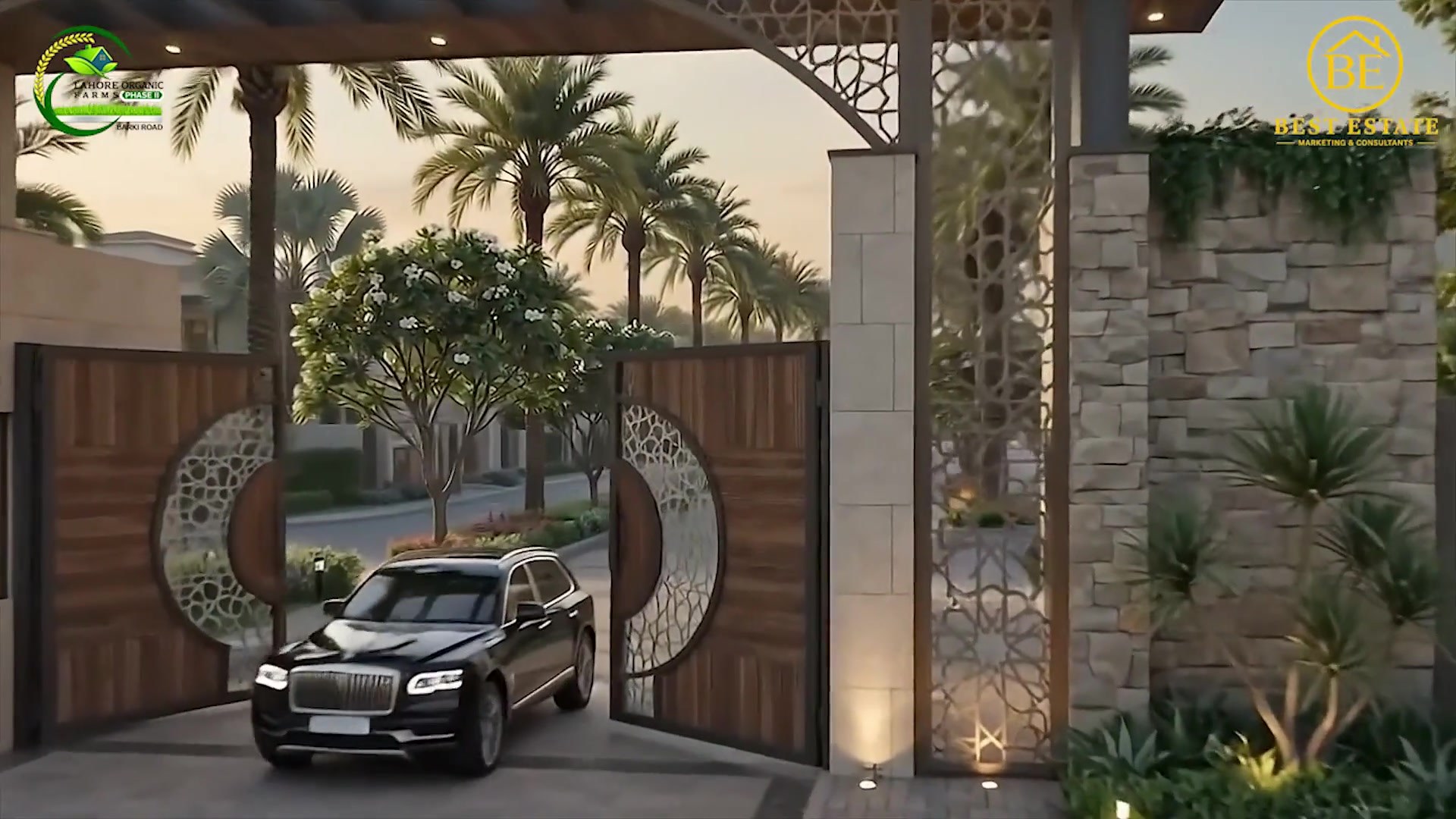 Grand society entrance on Barki Road