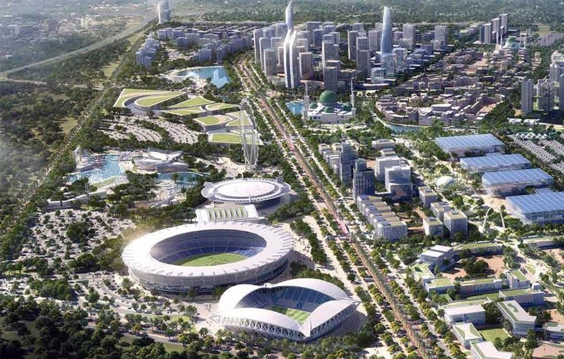 Lahore Smart City — residential district render