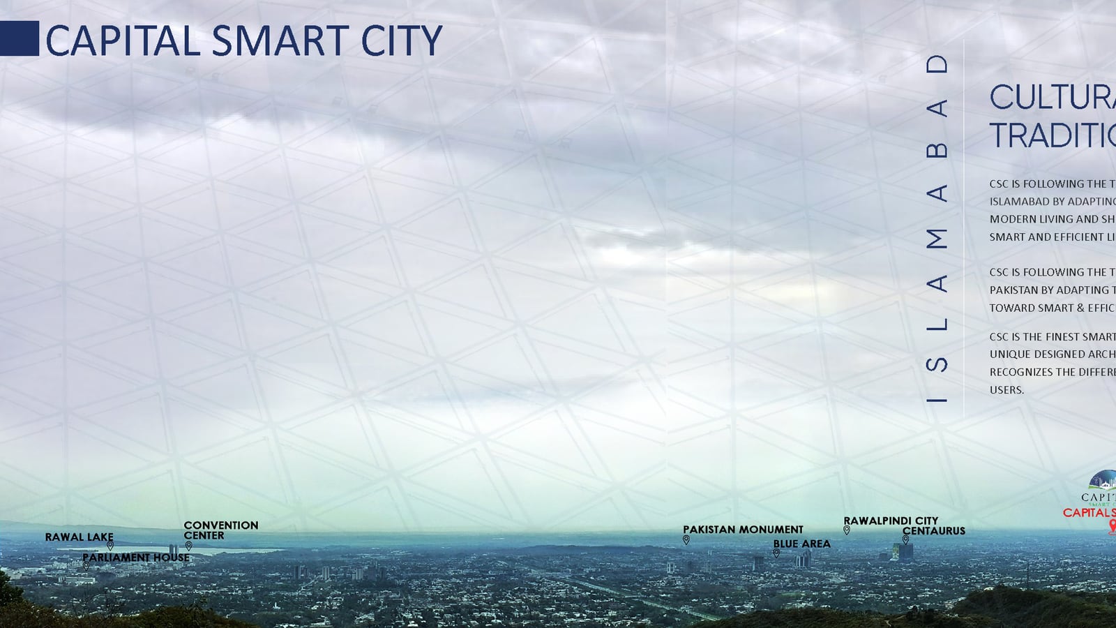 Lahore Smart City — district render